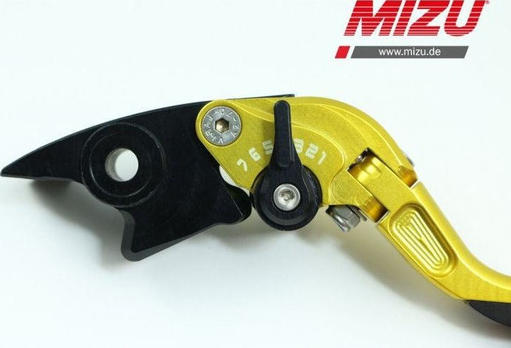 Mizu ブレーキレバー ABE認可品 ゴールド | 309G1258510