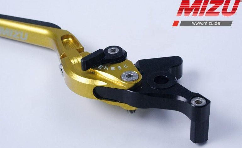Mizu ブレーキレバー ABE認可品 ゴールド | 309G1362508