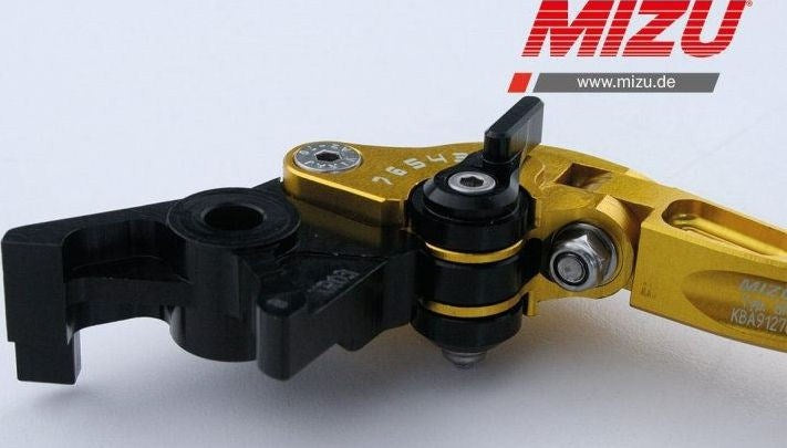 Mizu ブレーキレバー ABE認可品 ゴールド | 309G1365007