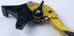 Mizu ブレーキレバー ABE認可品 ゴールド | 309G1365012