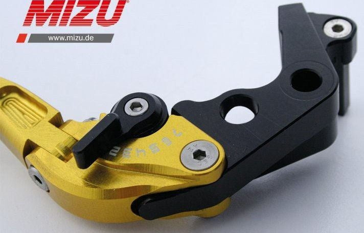 Mizu ブレーキレバー ABE認可品 ゴールド | 309G1367006