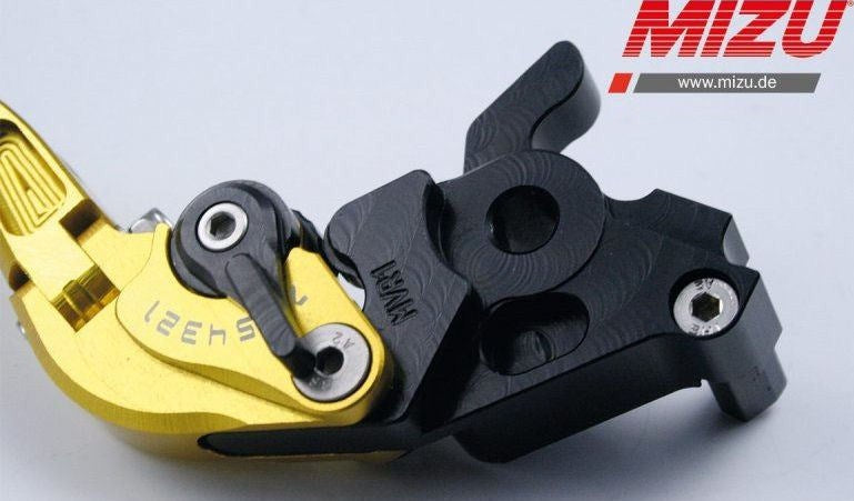 Mizu ブレーキレバー ABE認可品 ゴールド | 309G1457003