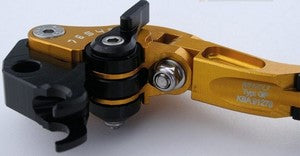 Mizu ブレーキレバー ABE認可品 ゴールド | 309G1654094