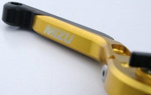 Mizu ブレーキレバー ABE認可品 ゴールド | 309G1654094