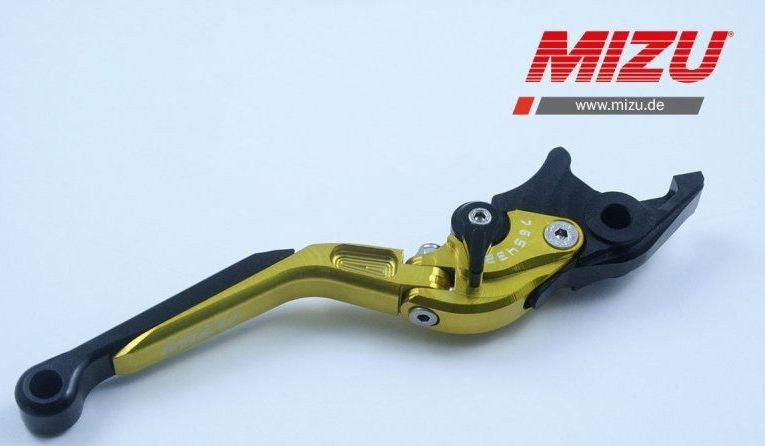 Mizu ブレーキレバー ABE認可品 ゴールド | 309G1656018