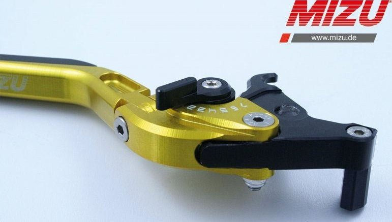 Mizu ブレーキレバー ABE認可品 ゴールド | 309G1657006