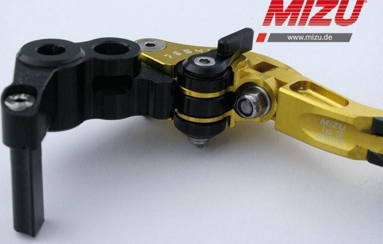 Mizu ブレーキレバー ABE認可品 ゴールド | 309G1855008