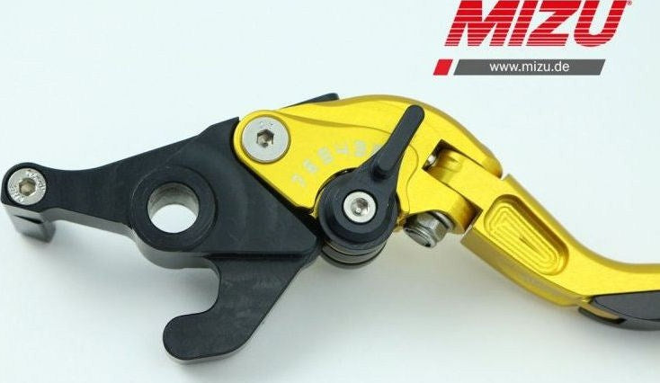 Mizu ブレーキレバー ABE認可品 ゴールド | 309G1993005
