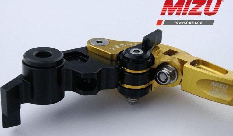 Mizu ブレーキレバー ABE認可品 ゴールド | 309G1994006