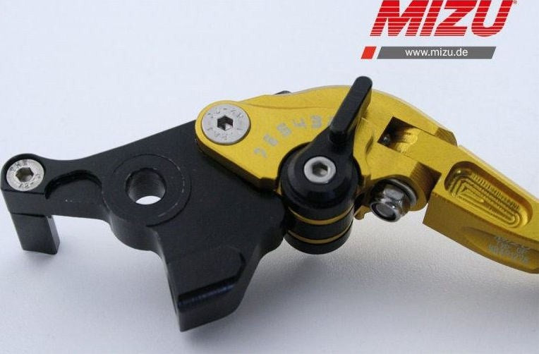 Mizu ブレーキレバー ABE認可品 ゴールド | 309G1997006