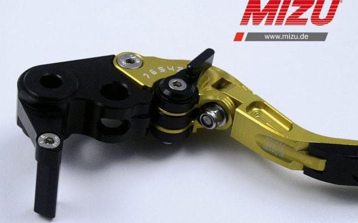 Mizu ブレーキレバー ABE認可品 ゴールド | 309G1997015