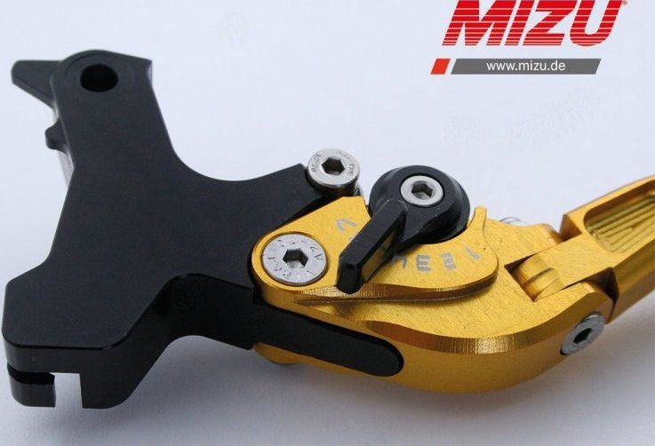 Mizu クラッチレバー ABE認可品 ゴールド | 309G2086008