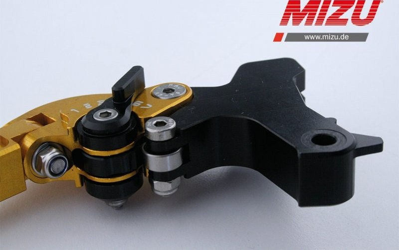 Mizu クラッチレバー ABE認可品 ゴールド | 309G2086008