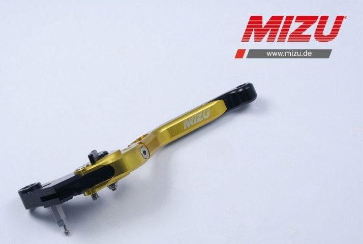 Mizu クラッチレバー ABE認可品 ゴールド | 309G2087009