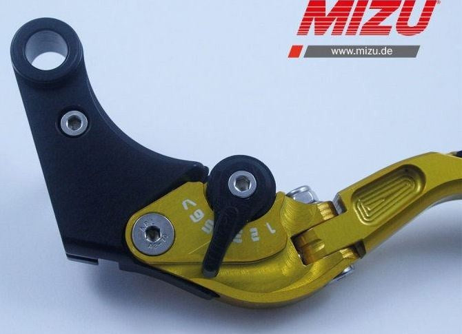 Mizu クラッチレバー ABE認可品 ゴールド | 309G2087015
