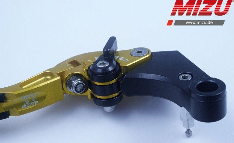 Mizu クラッチレバー ABE認可品 ゴールド | 309G2087015