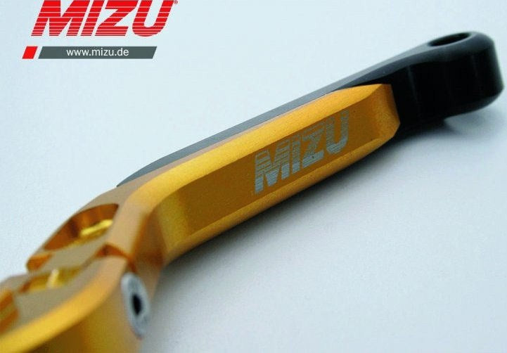 Mizu クラッチレバー ABE認可品 ゴールド | 309G2087015