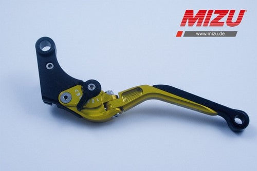 Mizu クラッチレバー ABE認可品 ゴールド | 309G2087015