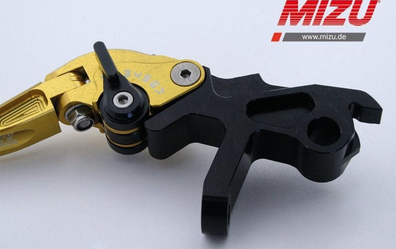 Mizu クラッチレバー ABE認可品 ゴールド | 309G2088000