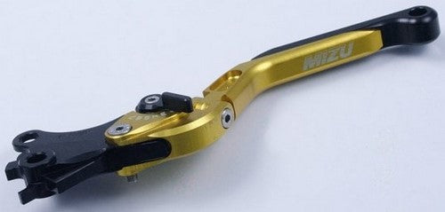 Mizu クラッチレバー ABE認可品 ゴールド | 309G2088509