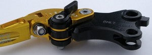 Mizu クラッチレバー ABE認可品 ゴールド | 309G2088513