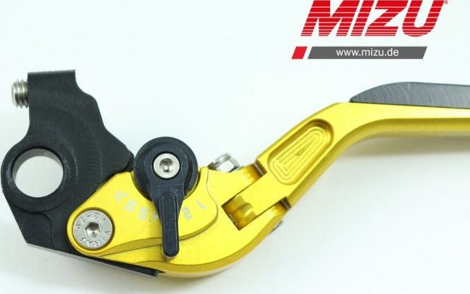 Mizu クラッチレバー ABE認可品 ゴールド | 309G2155008