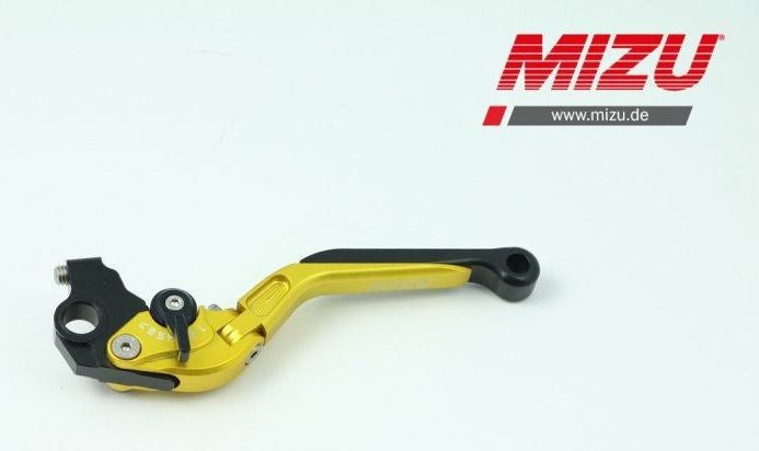 Mizu クラッチレバー ABE認可品 ゴールド | 309G2155008