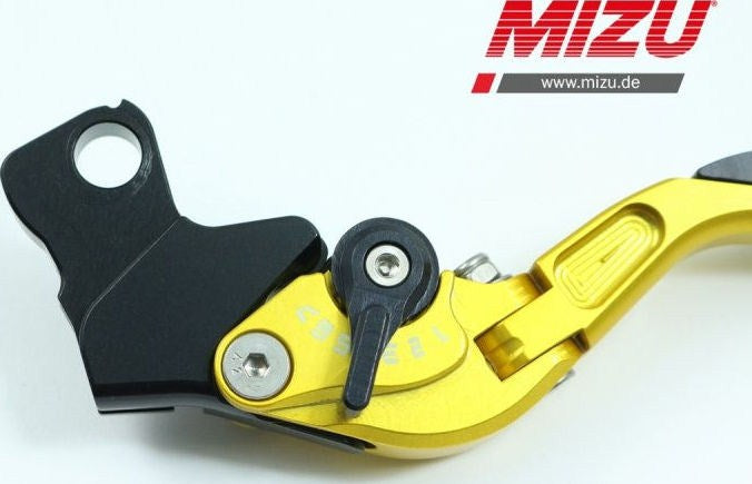 Mizu クラッチレバー ABE認可品 ゴールド | 309G2155013