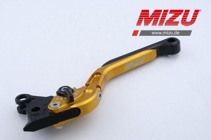 Mizu クラッチレバー ABE認可品 ゴールド | 309G2157005