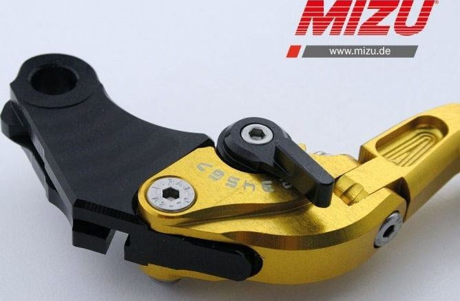 Mizu クラッチレバー ABE認可品 ゴールド | 309G2254000