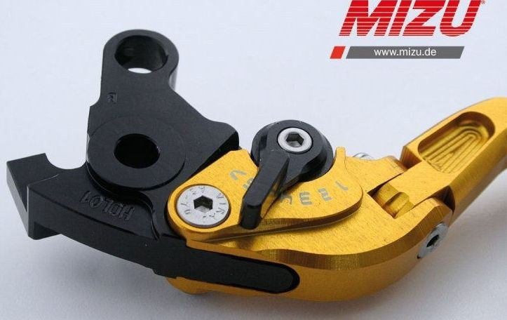 Mizu クラッチレバー ABE認可品 ゴールド | 309G2254007