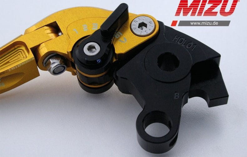 Mizu クラッチレバー ABE認可品 ゴールド | 309G2254007