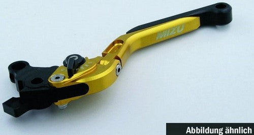 Mizu クラッチレバー ABE認可品 ゴールド | 309G2254014