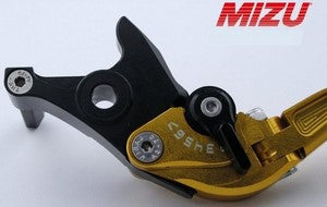 Mizu ブレーキレバー左用 ABE認可品 ゴールド | 309G2255012