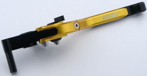 Mizu ブレーキレバー左用 ABE認可品 ゴールド | 309G2255012