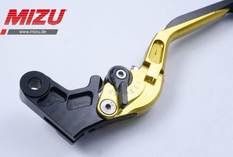 Mizu クラッチレバー ABE認可品 ゴールド | 309G2257008