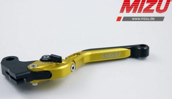 Mizu クラッチレバー ABE認可品 ゴールド | 309G2257016