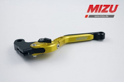 Mizu クラッチレバー ABE認可品 ゴールド | 309G2257016