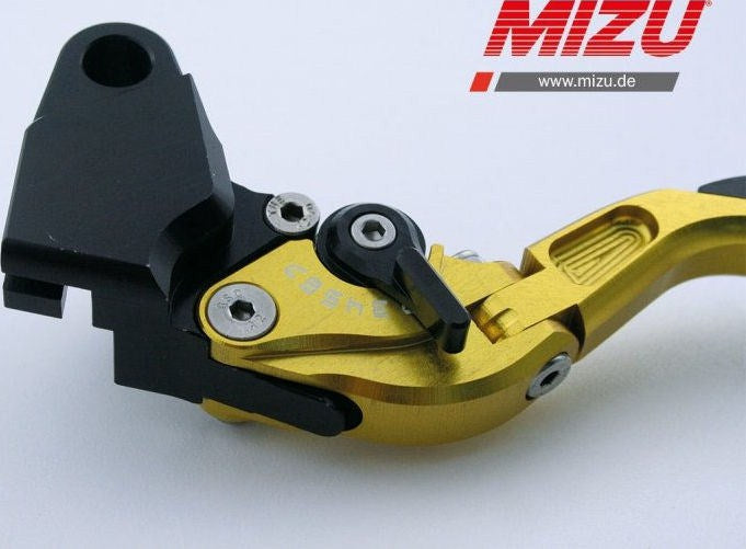 Mizu クラッチレバー ABE認可品 ゴールド | 309G2367000