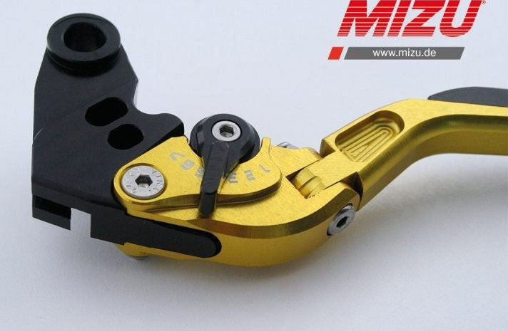 Mizu クラッチレバー ABE認可品 ゴールド | 309G2367003