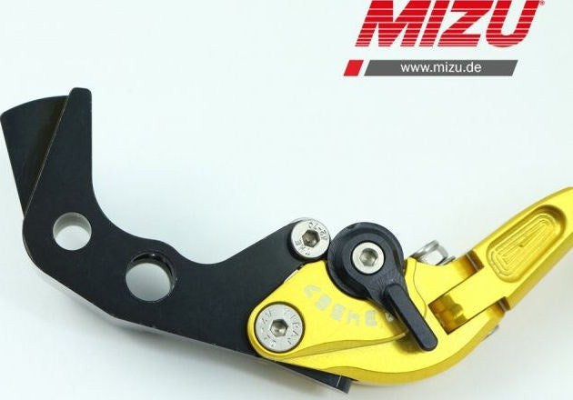 Mizu クラッチレバー ABE認可品 ゴールド | 309G2369006