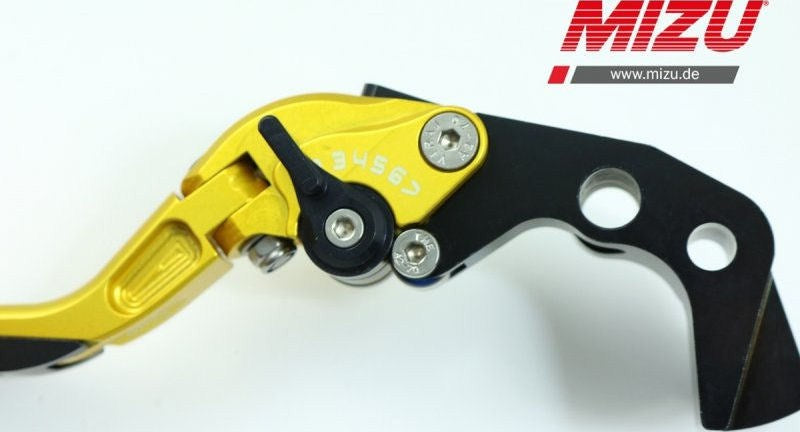 Mizu クラッチレバー ABE認可品 ゴールド | 309G2369006