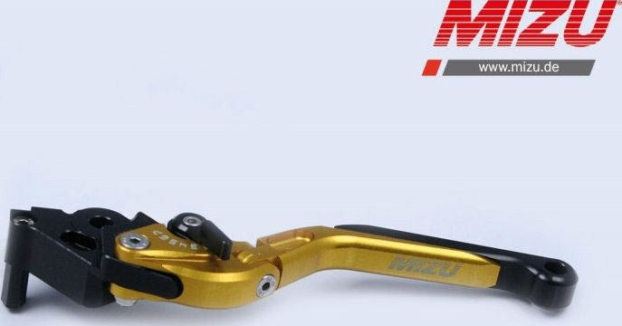 Mizu クラッチレバー ABE認可品 ゴールド | 309G2457003
