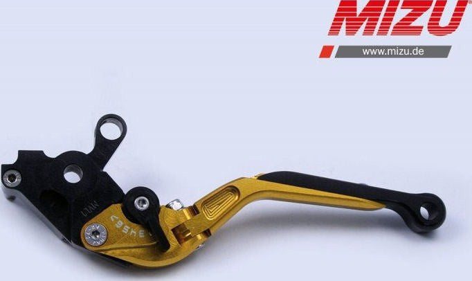 Mizu クラッチレバー ABE認可品 ゴールド | 309G2457003