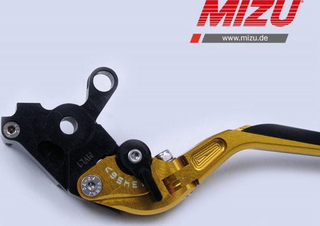 Mizu クラッチレバー ABE認可品 ゴールド | 309G2457003