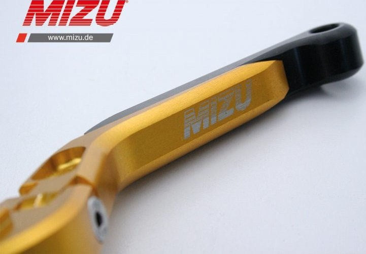 Mizu クラッチレバー ABE認可品 ゴールド | 309G2651511