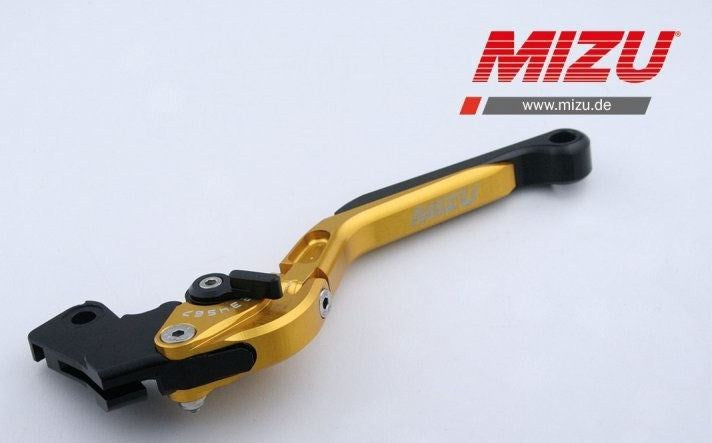 Mizu クラッチレバー ABE認可品 ゴールド | 309G2651511