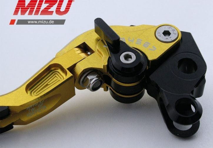 Mizu クラッチレバー ABE認可品 ゴールド | 309G2656505