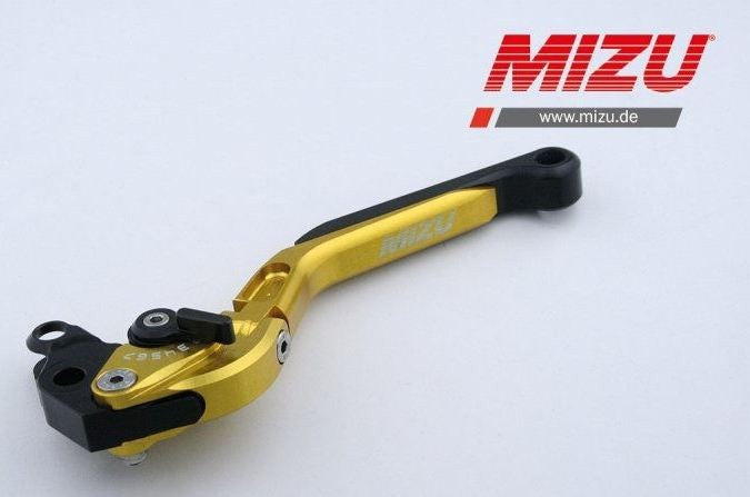 Mizu クラッチレバー ABE認可品 ゴールド | 309G2656505