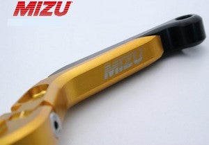 Mizu クラッチレバー ABE認可品 ゴールド | 309G2658513